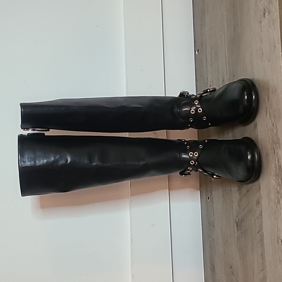 Diane Von Furstenberg Regan Riding Tall Boot size 5M - Picture 2 of 13